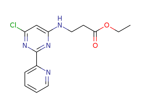 ethyl 3-((6-chloro-2-(pyridin-2-yl)pyriMidin-4-yl)aMino)propanoate(1373423-17-6)