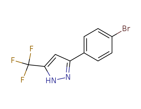 3-(4-Bromophenyl)-5-(Trifluoromethyl)-1h-Pyrazole(219986-65-9)