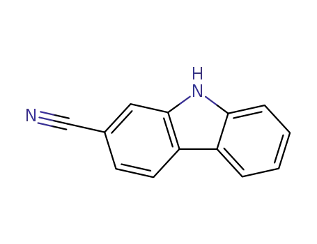 Molecular Structure of 57955-18-7 (9H-CARBAZOLE-2-CARBONITRILE)