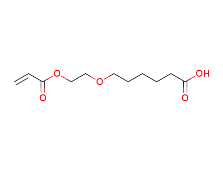 Molecular Structure of 777078-65-6 (6-(2-acryloyloxyethoxy)capronic acid)