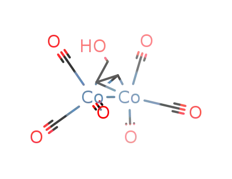 Molecular Structure of 12264-12-9 (1-hydroxyprop-2-ynehexacarbonyldicobalt)