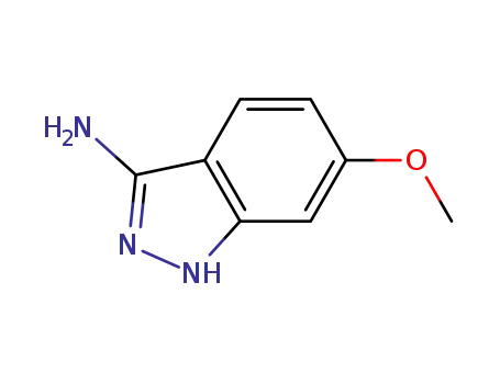Molecular Structure of 511225-17-5 (3-Amino-6-methoxy-1H-indazole)