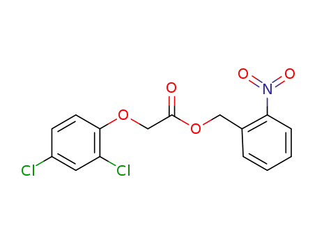 Molecular Structure of 1430102-89-8 (2,4-D 2-nitrobenzyl ester)