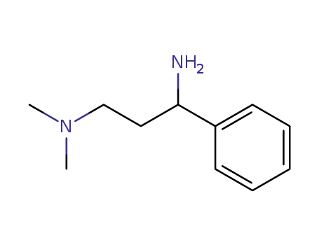 Molecular Structure of 942-86-9 (1,3-Propanediamine,N3,N3-dimethyl-1-phenyl-)