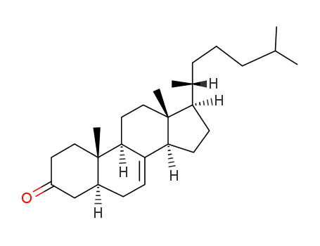 Molecular Structure of 15459-85-5 (Lathosterone)