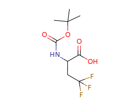 Butanoic acid, 2-[[(1,1-dimethylethoxy)carbonyl]amino]-4,4,4-trifluoro-