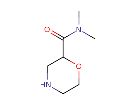 N,N-dimethyl-2-morpholinecarboxamide(SALTDATA: HCl)
