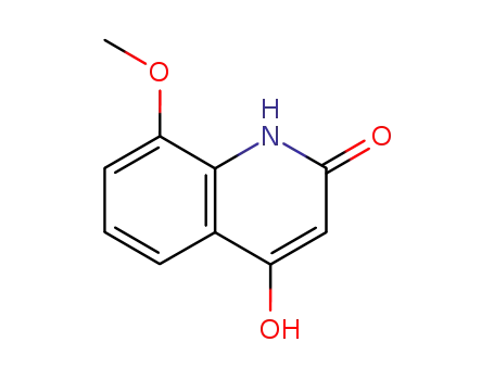 Molecular Structure of 7224-68-2 (2,4-DIHYDROXY-8-METHOXYQUINOLINE)