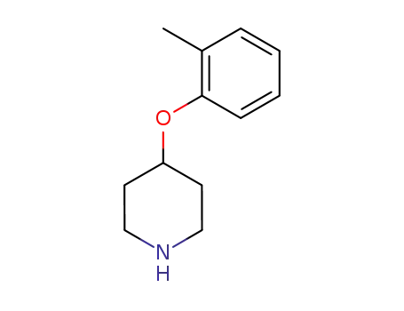 Molecular Structure of 63843-42-5 (4-(o-tolyloxy)piperidine)