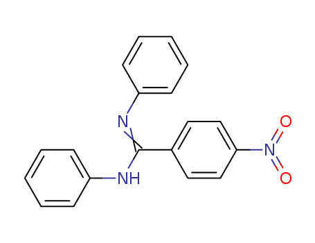 4-nitro-N,N-diphenyl-benzenecarboximidamide cas  19555-22-7