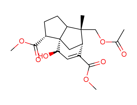 dimethyl 13-acetoxy-10α-hydroxycedr-8-ene-12,15-dioate