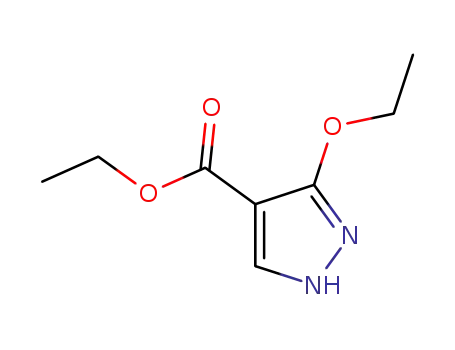 Molecular Structure of 332066-58-7 (ethyl 3-ethoxy-1H-pyrazole-4-carboxylate)