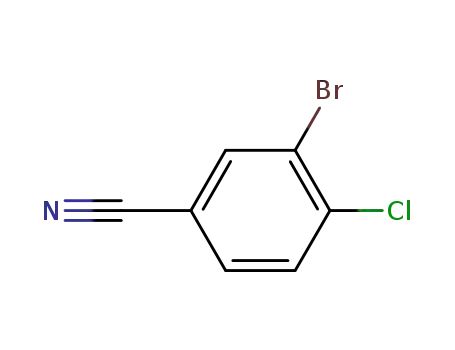 Molecular Structure of 948549-53-9 (3-BROMO-4-CHLOROBENZONITRILE)