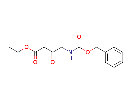 Molecular Structure of 67706-69-8 (ETHYL 4-(BENZYLOXYCARBONYLAMINO)-3-OXOBUTANOATE)