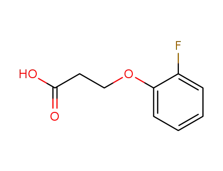Propanoic acid,3-(2-fluorophenoxy)-