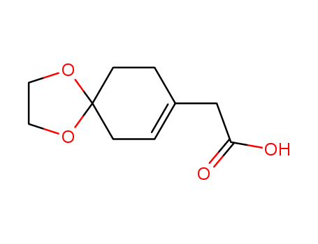 1,4-Dioxaspiro[4.5]dec-7-ene-8-acetic acid(33082-77-8 )