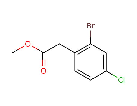 2-Bromo-4-chlorobenzeneacetic acid methyl ester