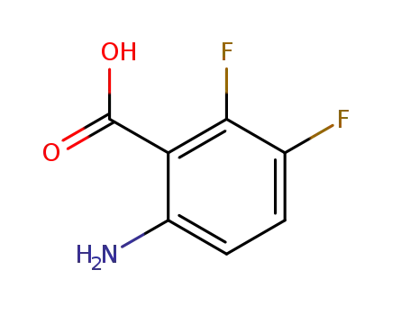Molecular Structure of 442134-72-7 (2,3-DIFLUORO-6-AMINOBENZOIC ACID)