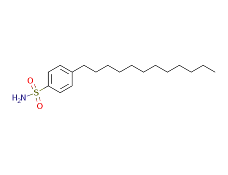 Molecular Structure of 34778-78-4 (4-dodecyl-benzenesulfonic acid amide)