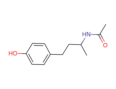 Molecular Structure of 1204483-45-3 (N-[3-(4-hydroxyphenyl)-1-methylpropyl]acetamide)