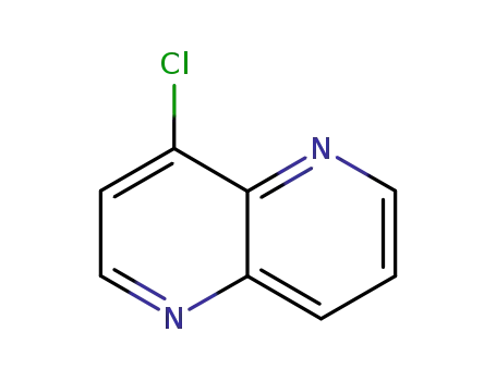 Molecular Structure of 7689-63-6 (4-chloro-1,5-naphthyridine)