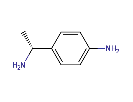 Molecular Structure of 65645-32-1 (Benzenemethanamine, 4-amino-α-methyl-, (αR)-)