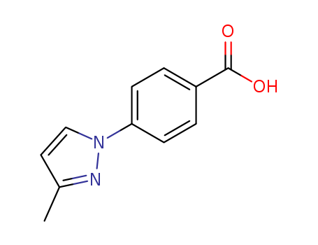 Benzoic acid, 4-(3-methyl-1H-pyrazol-1-yl)-
