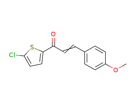 1-(5-CHLORO-2-THIENYL)-3-(4-METHOXYPHENYL)PROP-2-EN-1-ONE