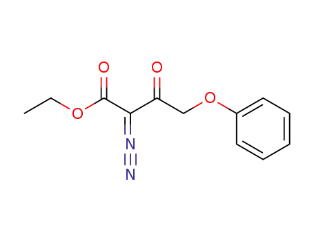 Molecular Structure of 14650-51-2 ([1-(ethoxycarbonyl)-2-oxo-3-phenoxypropylidene]diazenium)