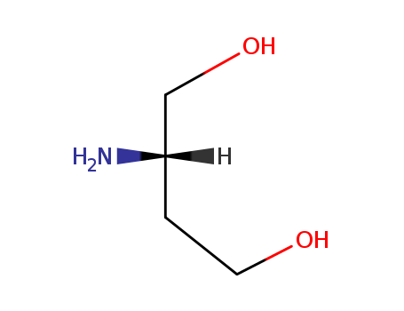 Molecular Structure of 10405-07-9 (1,4-Butanediol, 2-amino-, (2S)-)