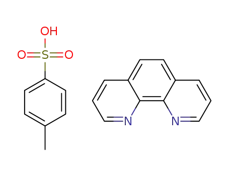 Molecular Structure of 92798-16-8 (1,10-Phenanthroline, mono(4-methylbenzenesulfonate))