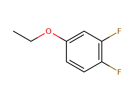 Molecular Structure of 163848-46-2 (3,4-DIFLUOROPHENETOLE)