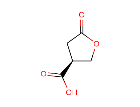 3-Furancarboxylic acid, tetrahydro-5-oxo-, (3S)-