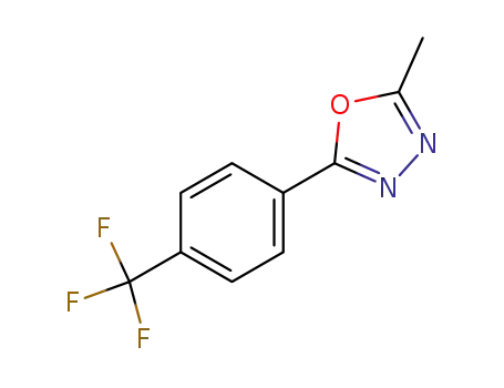 1,3,4-Oxadiazole, 2-methyl-5-[4-(trifluoromethyl)phenyl]-