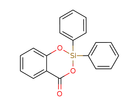Molecular Structure of 18537-28-5 (4H-1,3,2-Benzodioxasilin-4-one, 2,2-diphenyl-)