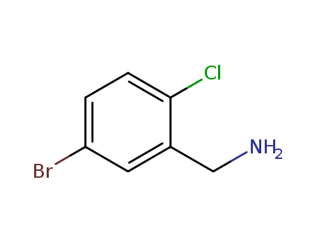 (5-bromo-2-chlorophenyl)methanamine cas no. 1096296-85-3 98%