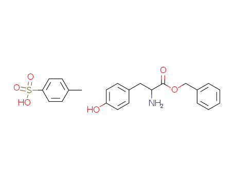Molecular Structure of 97984-63-9 (D-TYROSINE-OBZL P-TOSYLATE)