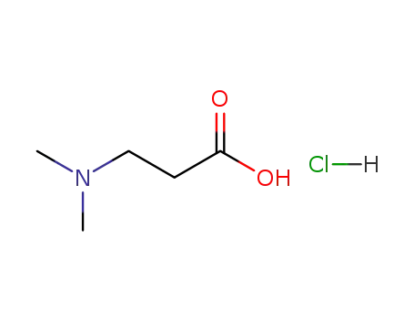Molecular Structure of 14788-12-6 (3-DIMETHYLAMINOPROPIONIC ACID HYDROCHLORIDE)