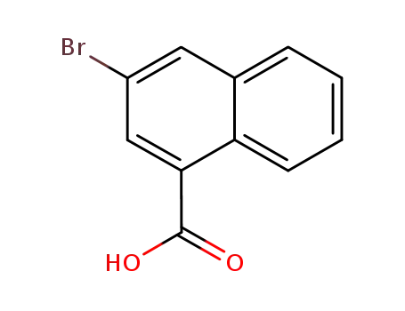 Molecular Structure of 16726-66-2 (3-BROMO-NAPHTHALENE-1-CARBOXYLIC ACID)