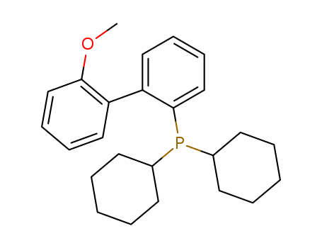255835-82-6,2-(Dicyclohexylphosphino)-2'-methoxybiphenyl,dicyclohexyl-(6'-methoxybiphenyl-2-yl)phosphine;RW2257;2-(Diphenylphosphino)-2'-methoxybiphenyl;2-Dicyclohexylphosphino-2'-methoxy-1,1'-biphenyl;2-(3-METHOXYPROPOXY)-N-METHYL-1-ETHANAMINE;Dicyclohexyl(2'-methoxy-[1,1'-biphenyl]-2-yl)phosphine;2-dicyclohexylphosphino-2'-methoxybiphenyl;