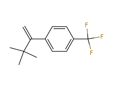 22666-67-7,1-(3,3-dimethylbut-1-en-2-yl)-4-(trifluoromethyl)benzene,Styrene, a-tert-butyl-p-(trifluoromethyl)-(8CI)