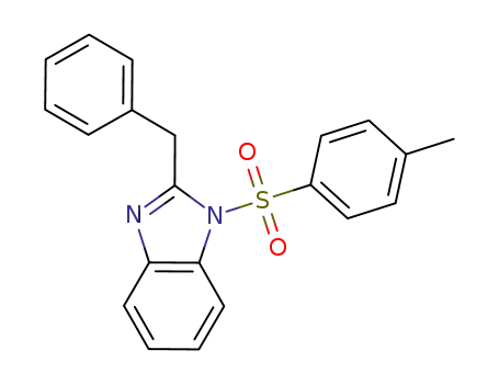 Molecular Structure of 300398-28-1 (2-benzyl-1-p-toluenesulfonylbenzimidazole)