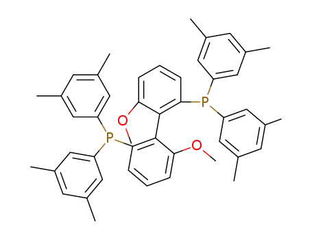 Molecular Structure of 362634-22-8 ((S)-(-)-2,2'-Bis[di(3,5-xylyl)phosphino]-6,6'-dimethoxy-1,1'-biphenyl,min.97%)