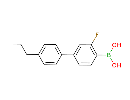 4''-PROPYL-3-FLUOROBIPHENYL-4-BORONIC ACID