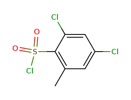 Molecular Structure of 175278-26-9 (2,4-DICHLORO-6-METHYLBENZENESULPHONYL CHLORIDE)