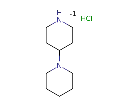 Molecular Structure of 4876-60-2 (1,4'-Bipiperidine dihydrochloride)