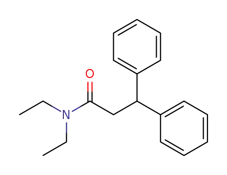 3,3-diphenylpropanoic acid N,N-diethylamide