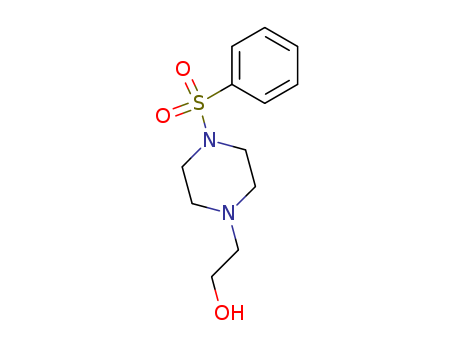 2-[4-(Phenylsulfonyl)piperazino]-1-ethanol
