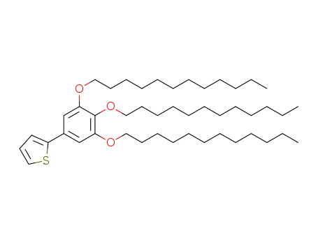 Molecular Structure of 1329426-09-6 (2-(3,4,5-tris(dodecyloxy)phenyl)thiophene)