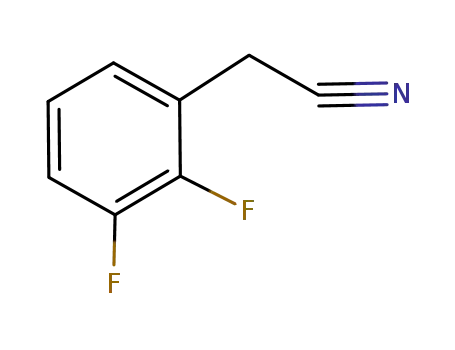 Molecular Structure of 145689-34-5 (2,3-Difluorophenylacetonitrile)
